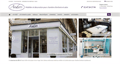 Desktop Screenshot of anders-paris.com