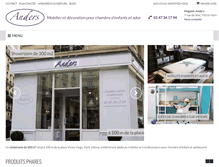 Tablet Screenshot of anders-paris.com